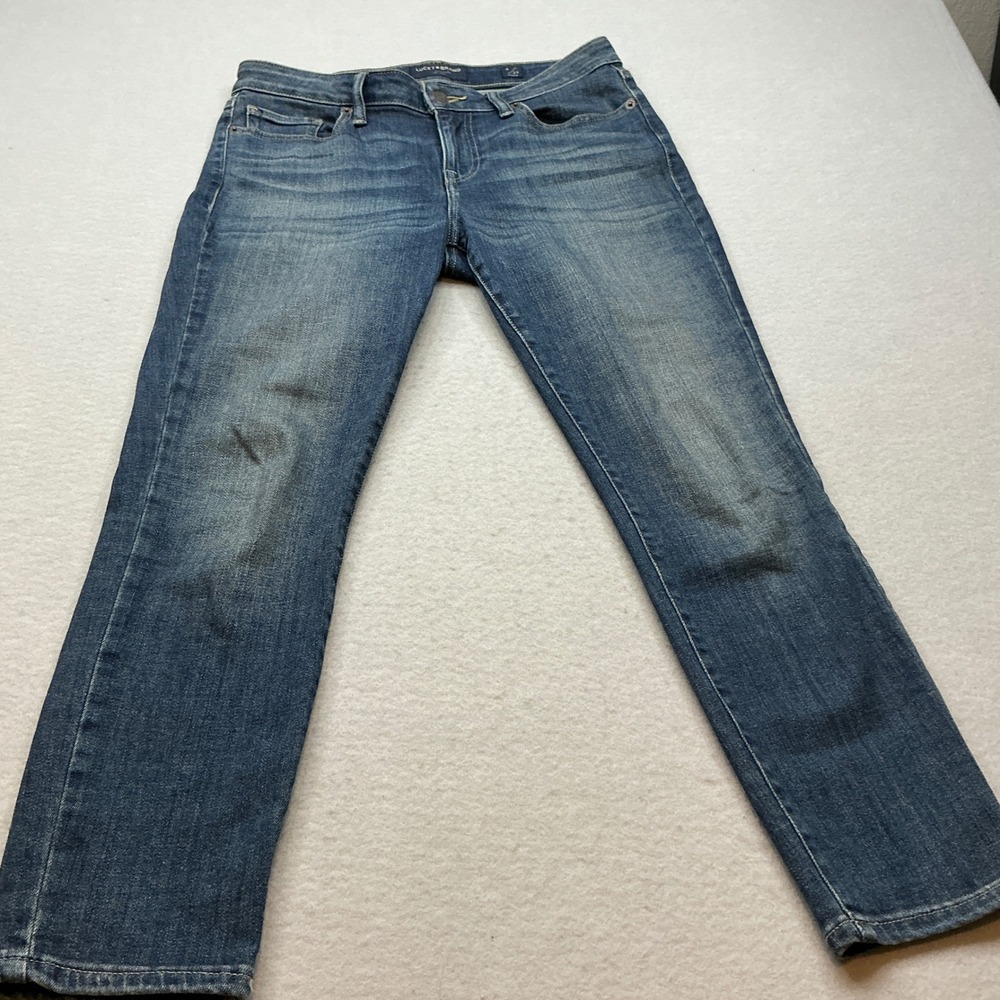 Lucky Brand Lolita Skinny Jeans Low Rise Medium Wash Blue Size‎ 8/29 Casual